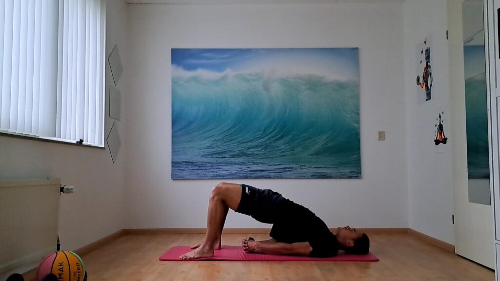 Image of Bridge Yoga Pose to Maximize Strength