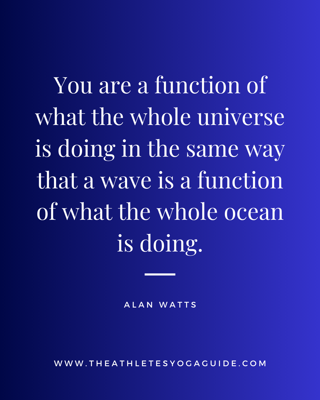 Alan Watts’ Teachings and Yoga
